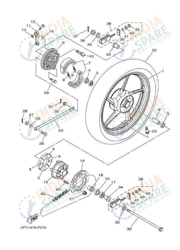 REAR WHEEL